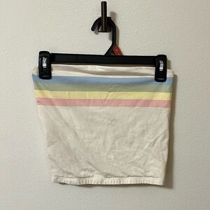 American Eagle Rainbow Tube Top